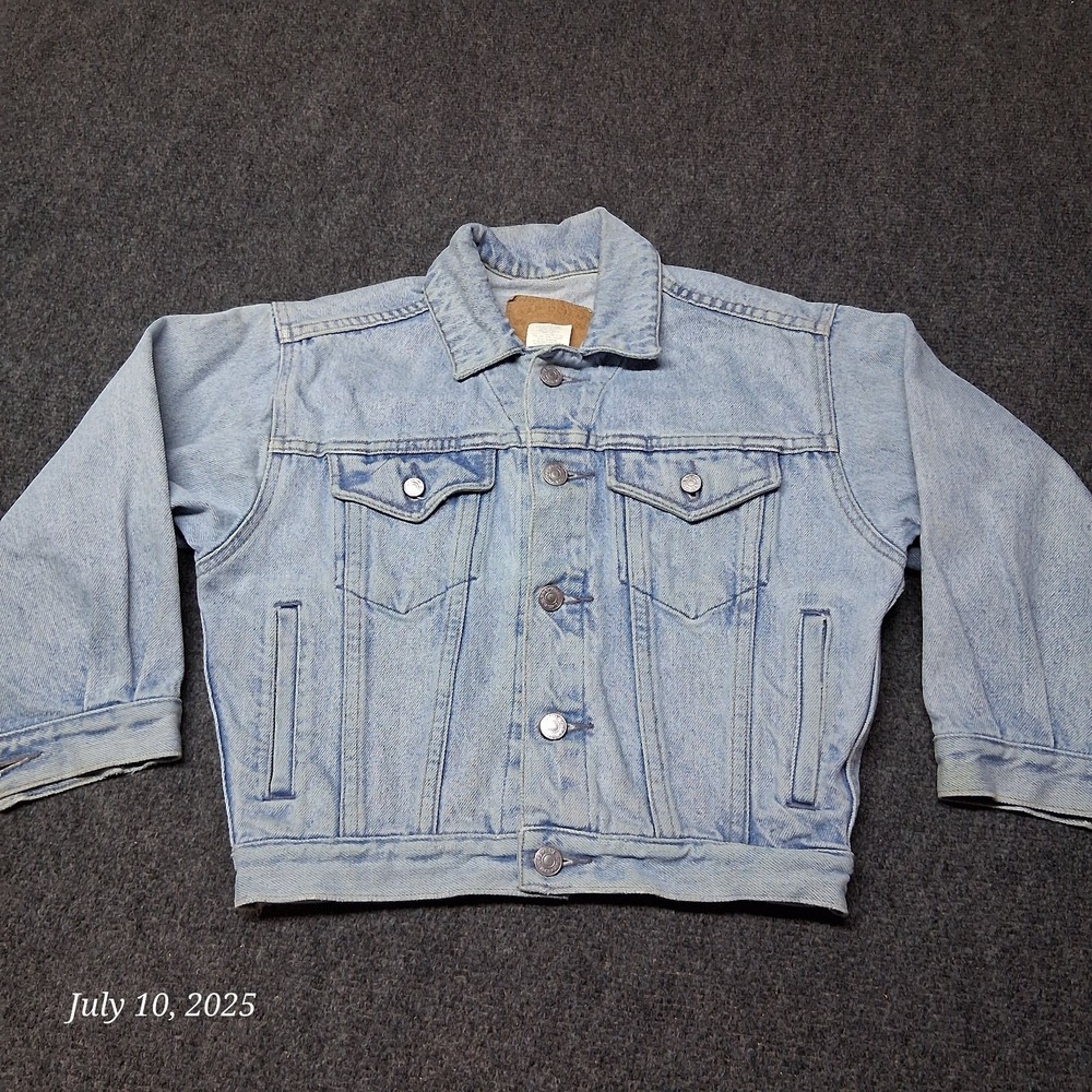 VTG GAP Denim Jacket Youth Size Small Trucker Style